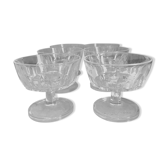 Set of 6 vintage champagne glasses