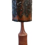 Very large Accolay lamp and its metal lampshade