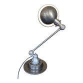 Jieldé lamp with 1 arm, graphite patina, vintage industrial.
