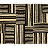 NOS Minimalist patchwork kilim by Axeco Svenska AB. 279 x 199 cm (110 x 78 in)