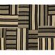 NOS Minimalist patchwork kilim by Axeco Svenska AB. 279 x 199 cm (110 x 78 in)