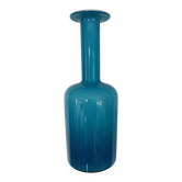 Vase Gul par Otto Brauer pour Holmegaard