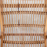 Rocking chair mid-century en rotin Allemagne 1960s
