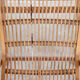 Rocking chair mid-century en rotin Allemagne 1960s