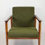 GFM-142 Chair in Olive Bouclé attributed to Edmund Homa, 1970s