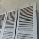 Set of 3 old shutters wooden shutters huteur 268 cm