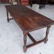 Table de ferme en chêne