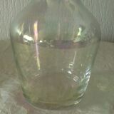 Service de nuit en verre carafe et verre effet nacre