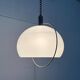 Swiss pendant lamp from the space age of the mid-century by Temde, 1960s