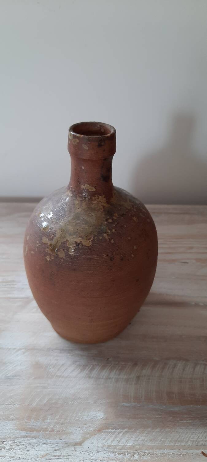 Old stoneware vase