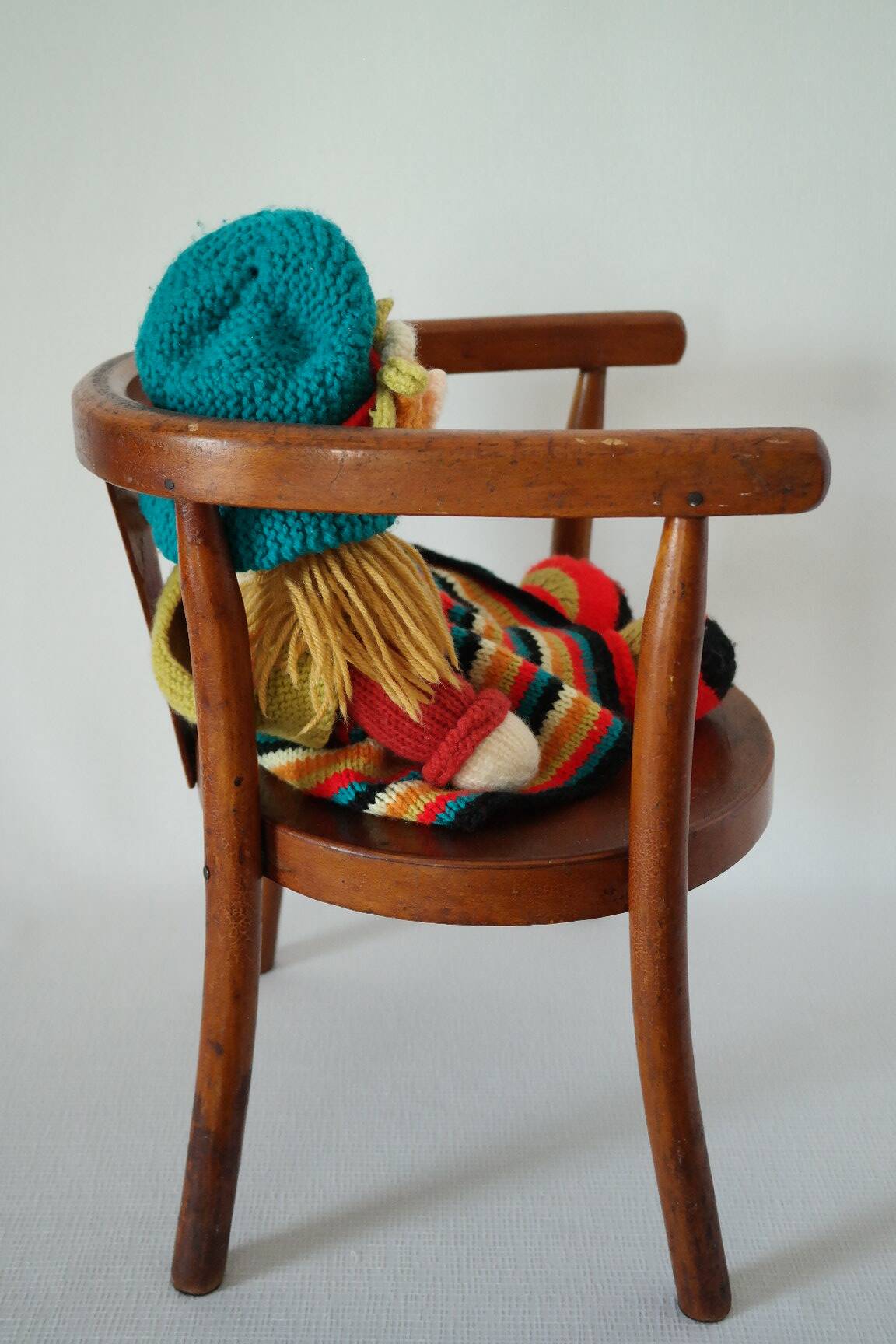 Vintage Baumann children's wooden chair