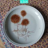 Stoneware plates Sarreguemines France