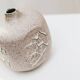 Beige Ceramic Vase by Heiner Hans Körting Studio, 1970s German Dornburg Studio Pottery