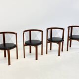 Set of Tranekær String chairs by Niels Jørgen Haugesen
