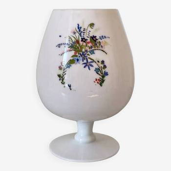 Opaline white vase