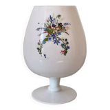 White opaline vase
