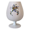 Vase blanc opaline