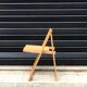 Beech folding chair 1970