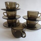 Brown Vereco coffee cups