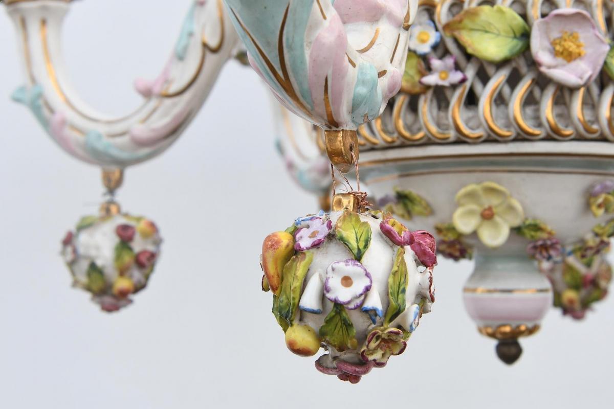 Porcelain chandelier