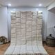 Handmade wool Berber rug 250x150 cm