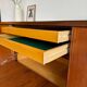 Vintage Danish Highboard teak and oak