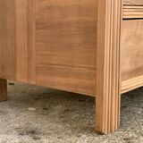 Art Deco chest of drawers Blond walnut 1930