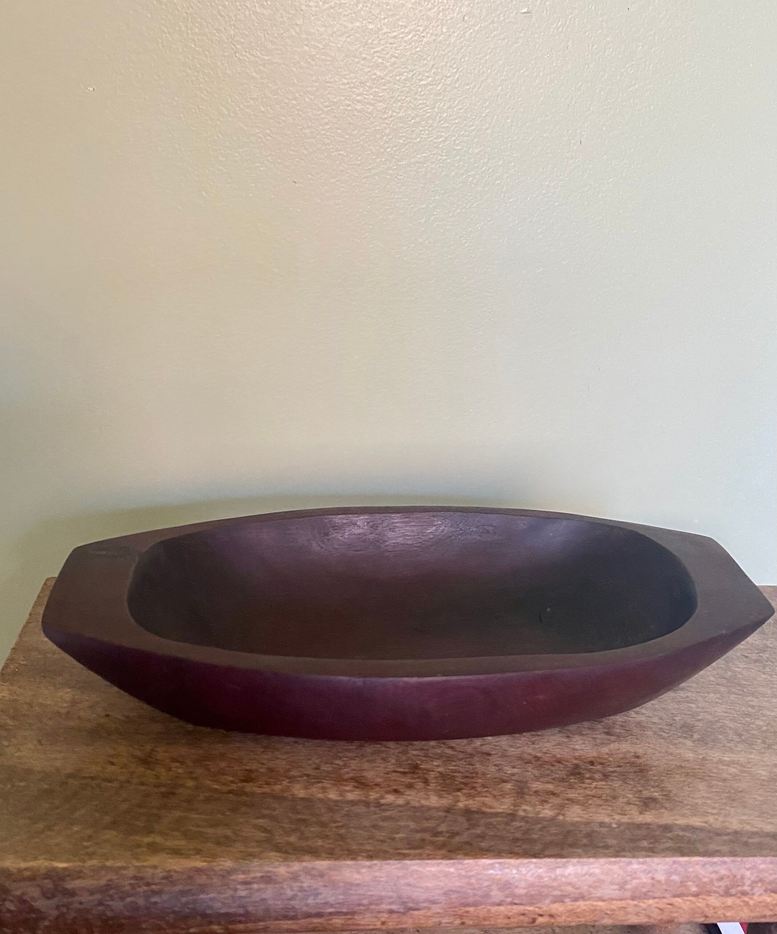 Empty exotic wood pocket