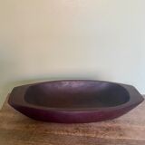 Empty exotic wood pocket