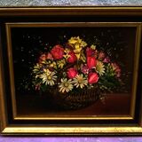 Painting "to the basket of flowers"