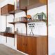 Danish teak shelf system by Rud Thygesen and Johnny Sorensen 1960