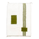 Beni Ouarain Moroccan Berber rug with khaki patterns 2.41x1.68m
