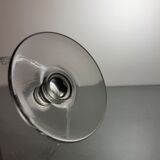 Set of 7 crystal champagne glasses