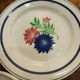 Lot de 11 assiettes fleuries