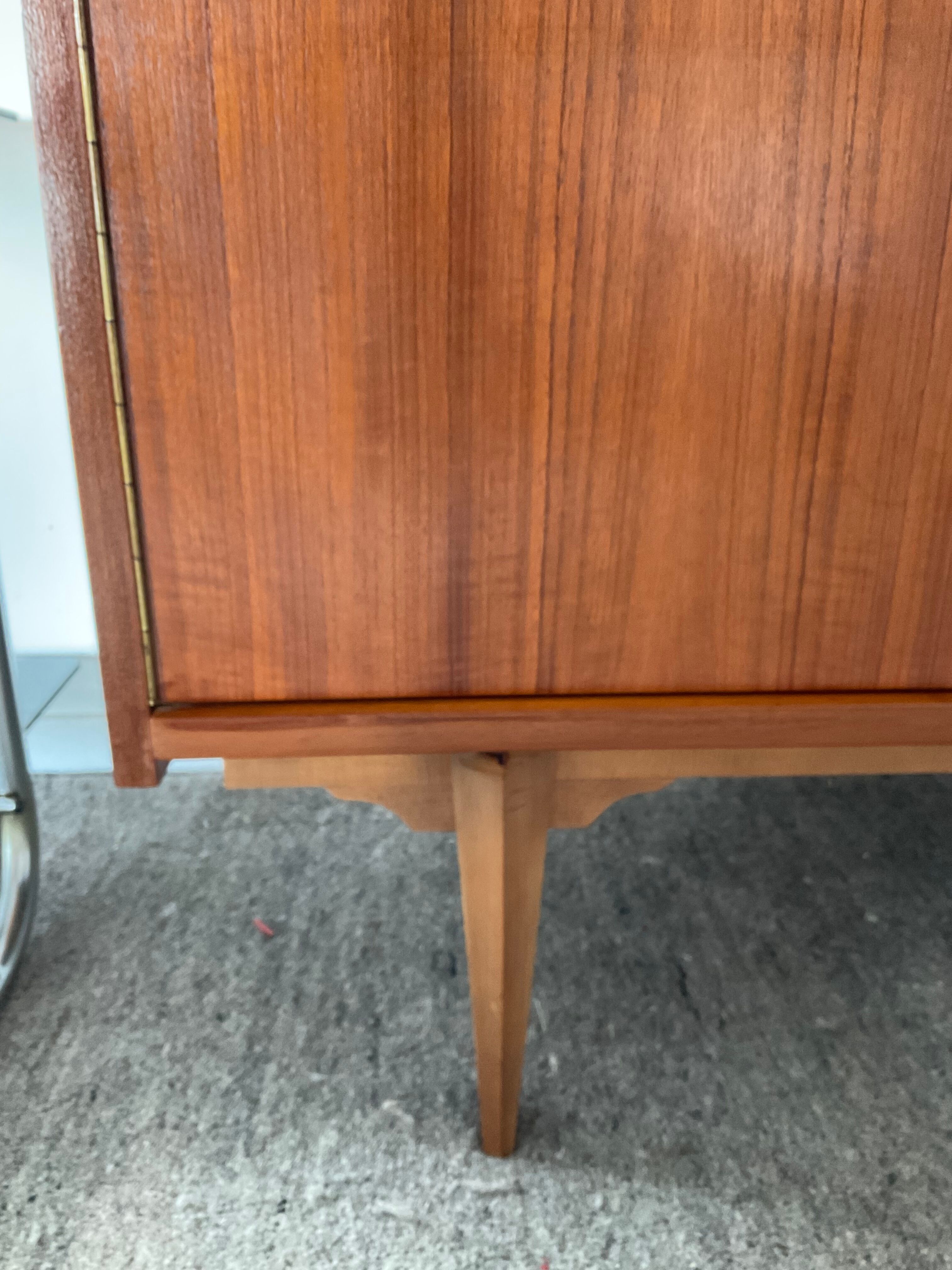 Scandinavian teak row from the 60s