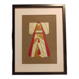 Cadre art pliage papier