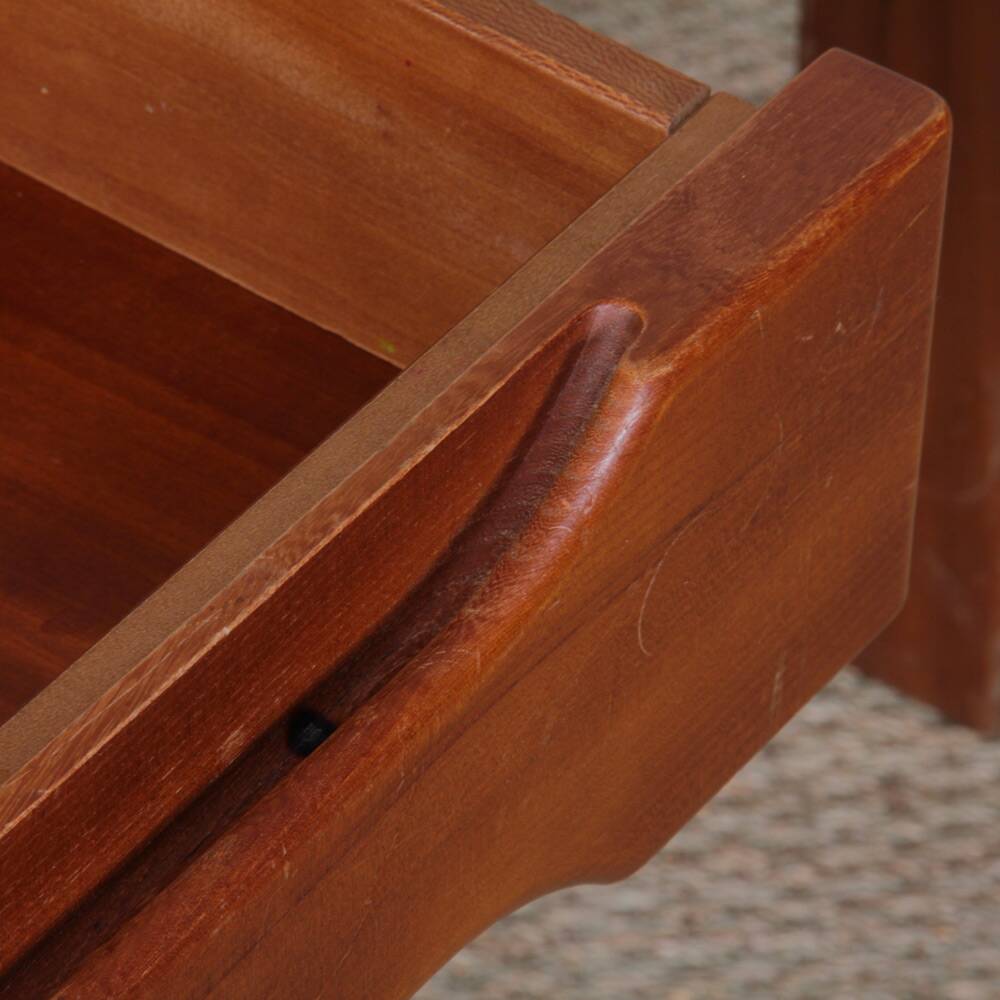 Elm desk published by Maison Regain, 1980