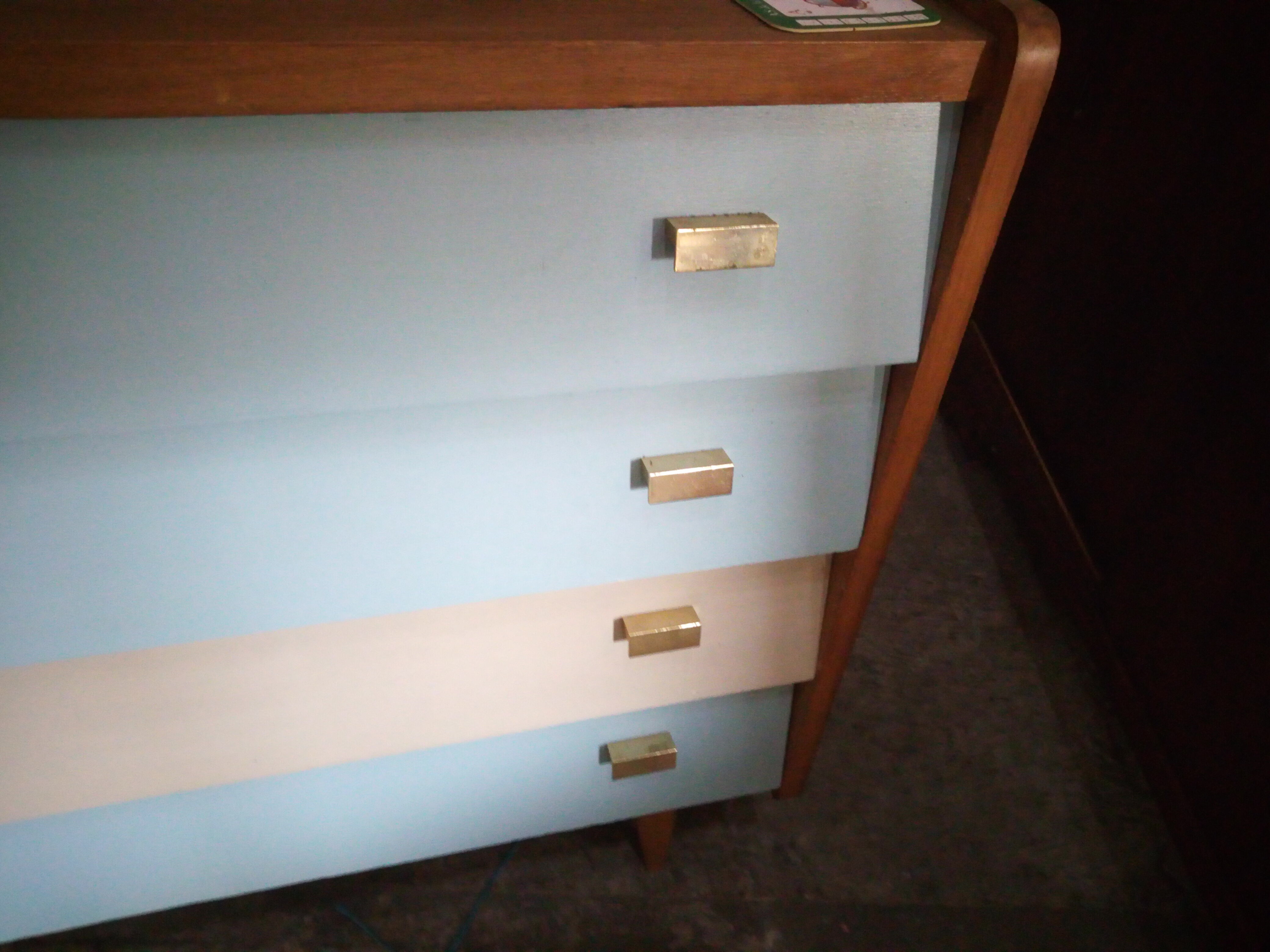 Relooked vintage dresser