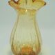 Bubbled glass vase