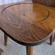 Set of 8 Farmhouse Tyrolean Chair with Heart Cutout Back / 1970s Vintage Di