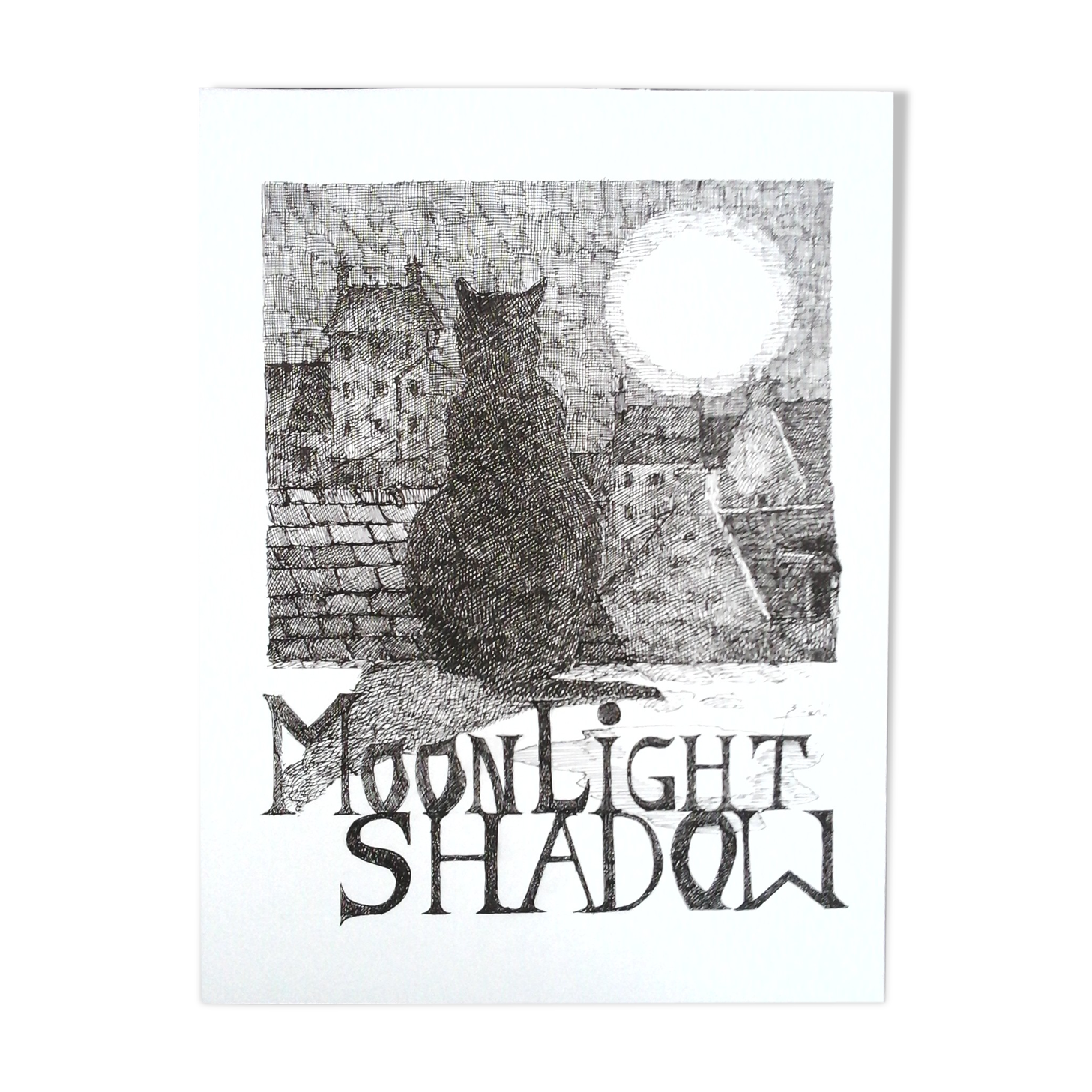 "Moonlight shadow" ink from China