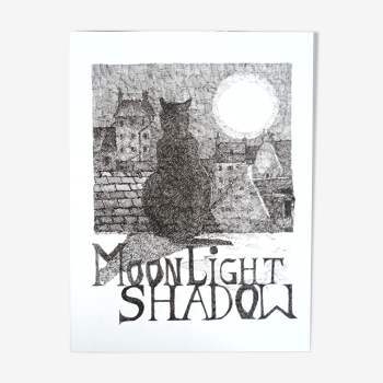 "Moonlight shadow" ink from China