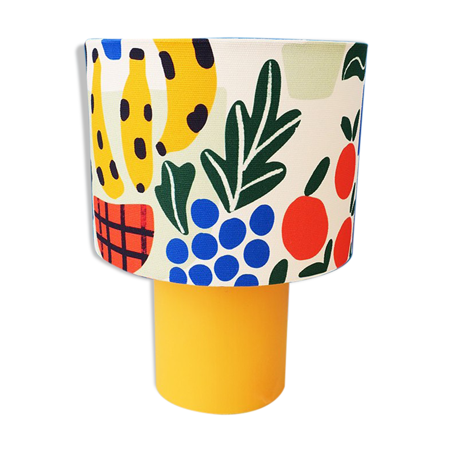 Lamp & tutti-frutti lampshade
