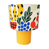 Lamp & tutti-frutti lampshade