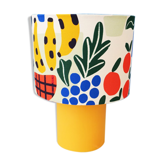 Lamp & tutti-frutti lampshade