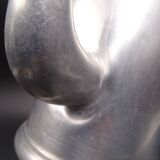 Old aluminum coffee maker -red cove - around 1930