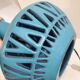Mid-Century Blue Ceramic Table Lamp