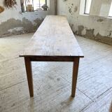 4m XXL pine and oak farmhouse table