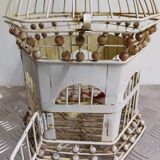 Pair of vintage bird cages