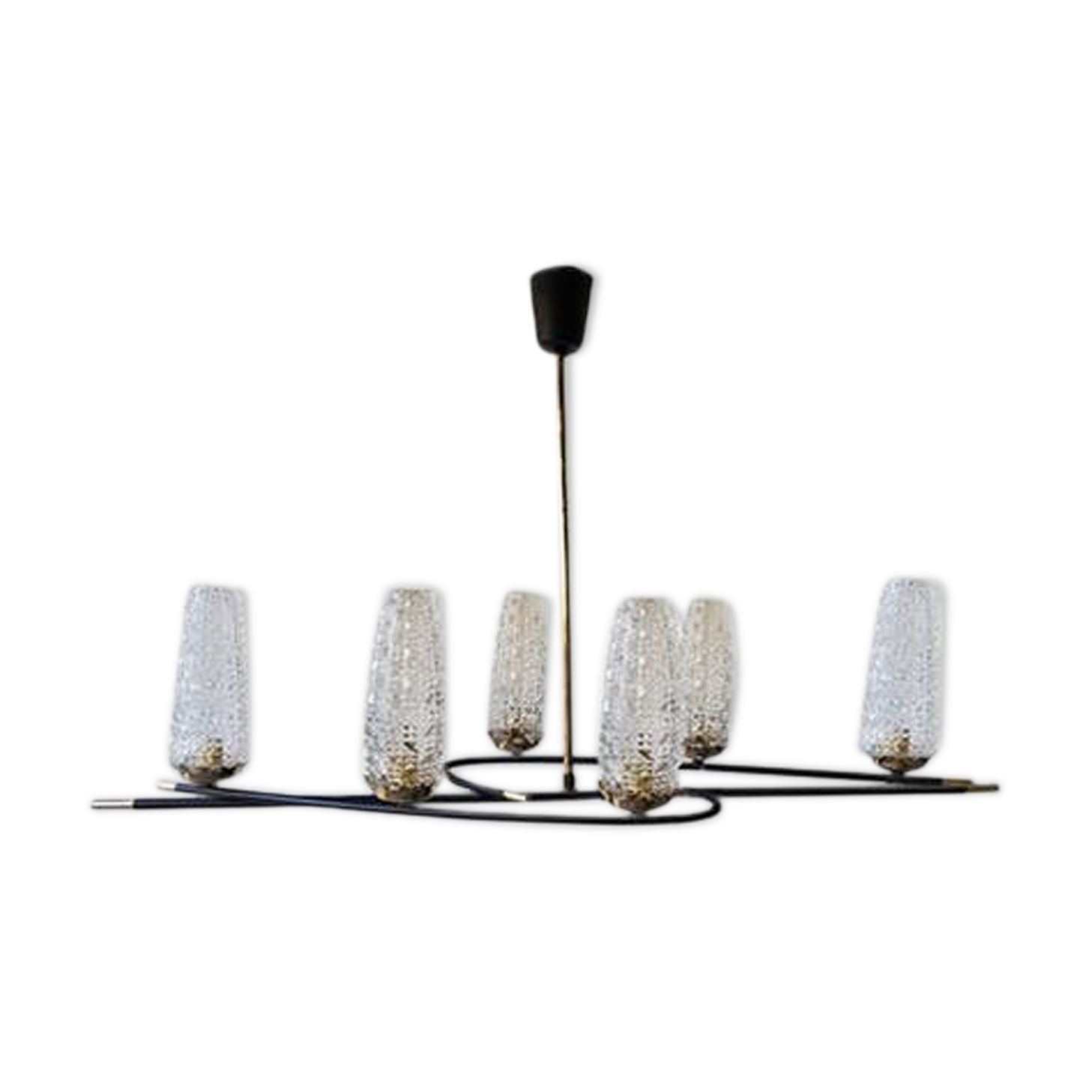 60's Italian chandelier